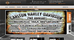 Desktop Screenshot of carltonsharley.com